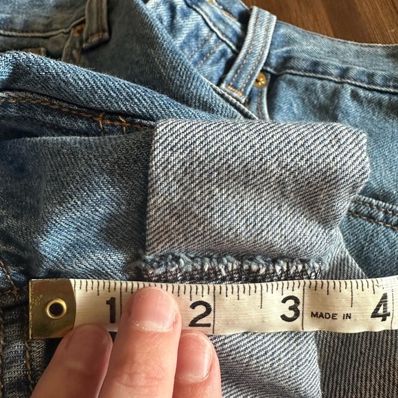 Levi's x Pokemon Misty's High Waisted Denim Shorts rare limited edition Size 24 - Picture 10 of 10